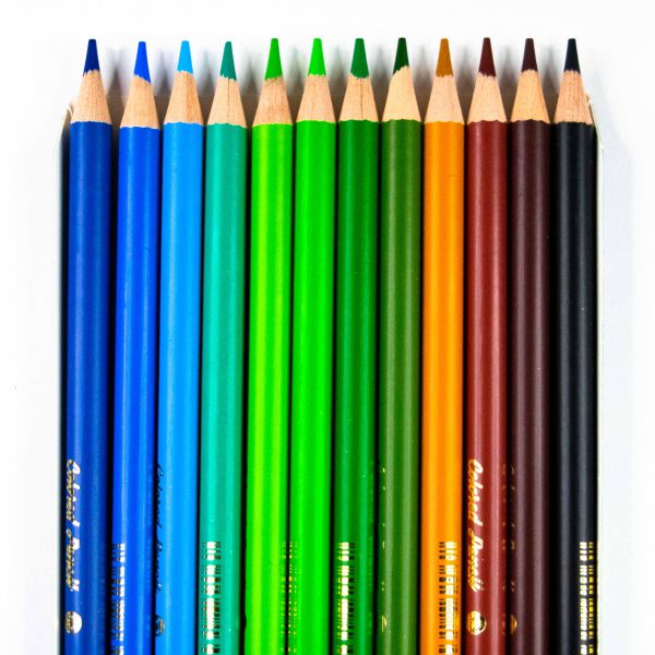 مداد رنگی 24 رنگ آریا مدل 3602 سری آرتیست