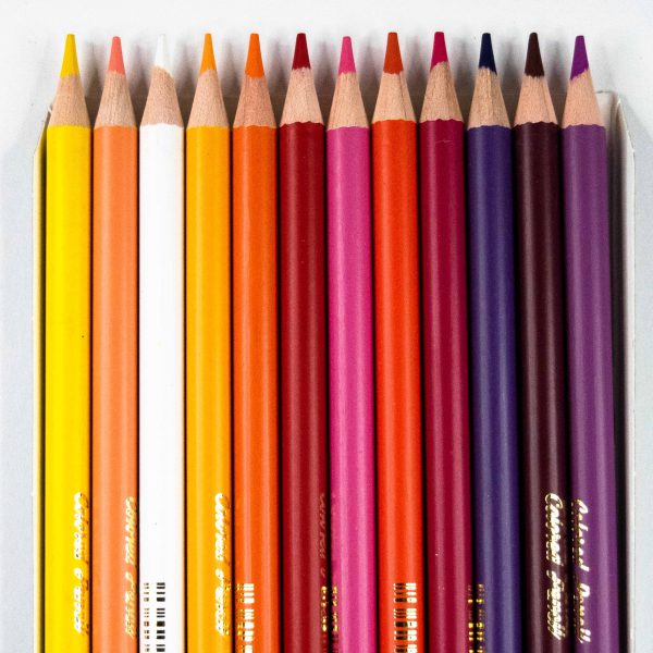 مداد رنگی 24 رنگ آریا مدل 3602 سری آرتیست