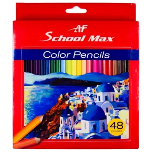 مداد رنگی 48 رنگ اسکول مکس